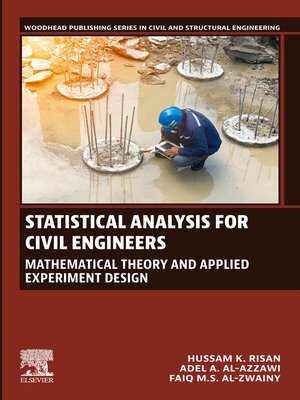 cover image of Statistical Analysis for Civil Engineers